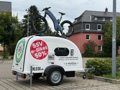 e-motion Werbebespiel mit E-Bike
