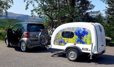 Kleox shelter mit individueller Folierung