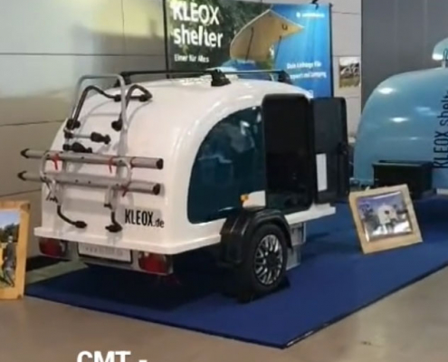 Messeausstellungsstück Teardrop bei Kleox